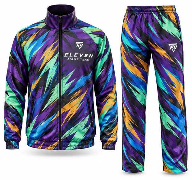 Spectrum Martial Arts Warm-up design concept