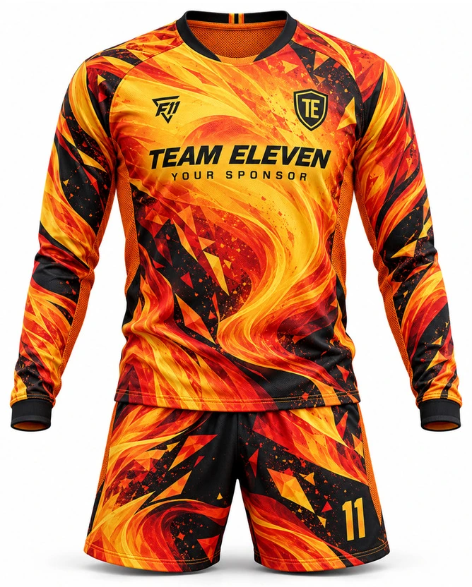 Solar Flare Goalkeeper Set design concept