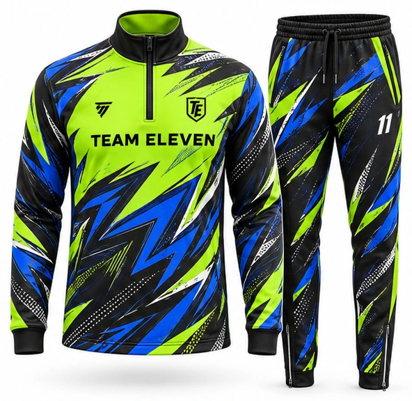 Neon Squad Warm-up Set design concept