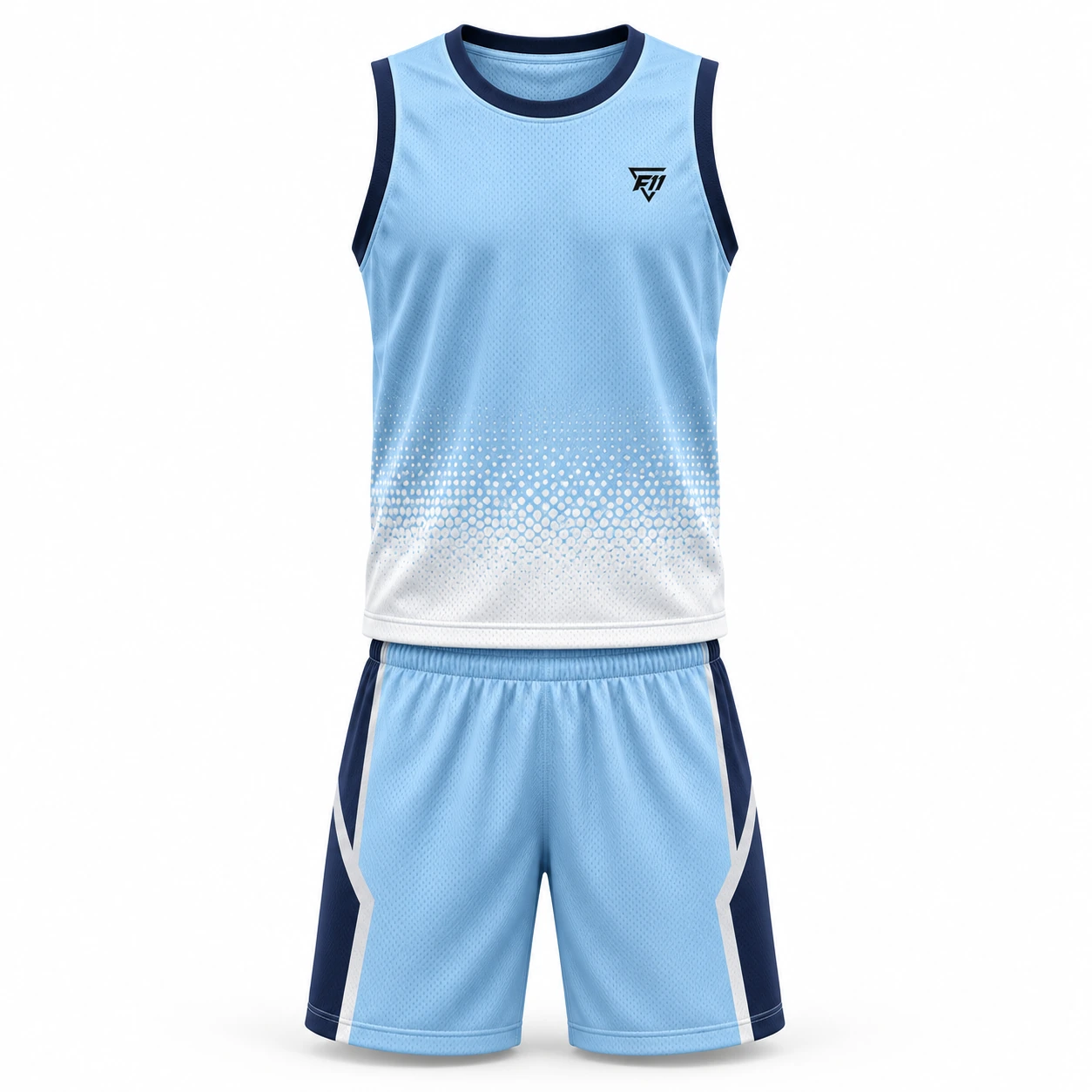 Sky Blue Basketball Kit design concept